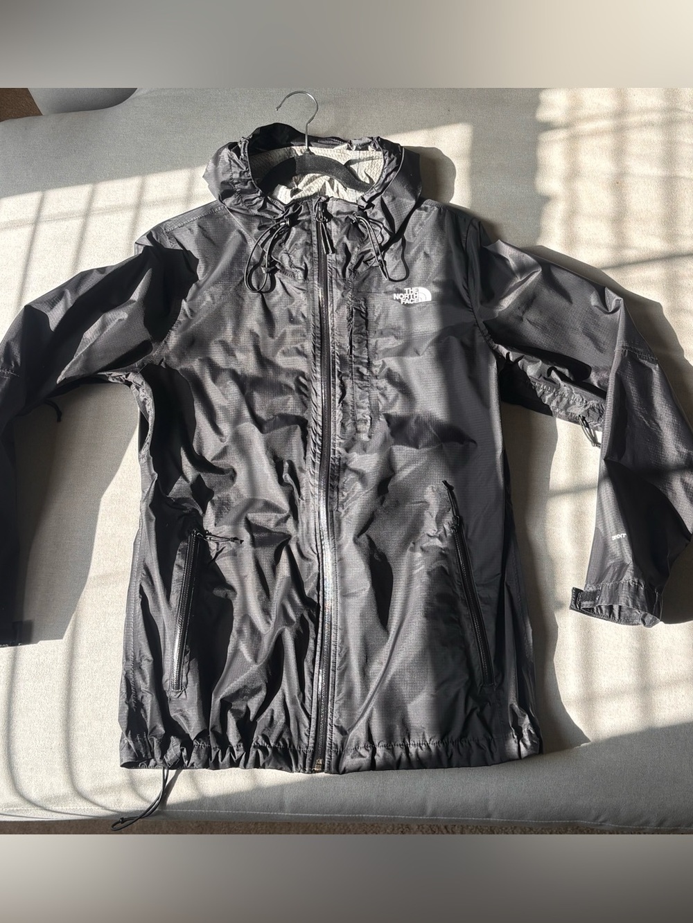 North Face Women’s Rain Jacket, Size Medium, Black, NWOT